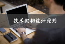 技术架构指导原则-菡萏如佳人